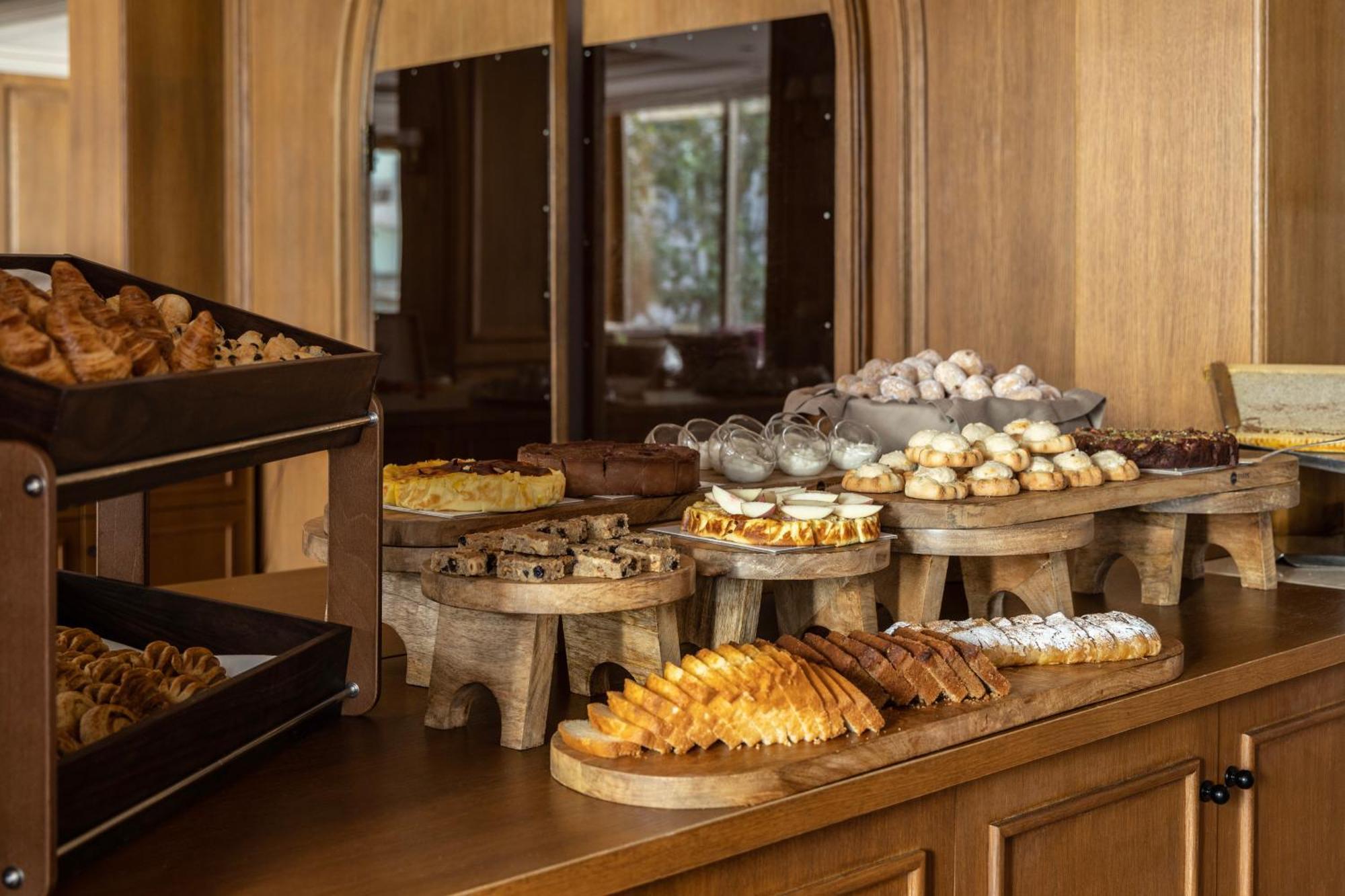 Njv Athens Plaza Hotel Exterior photo A selection of Greek pastries